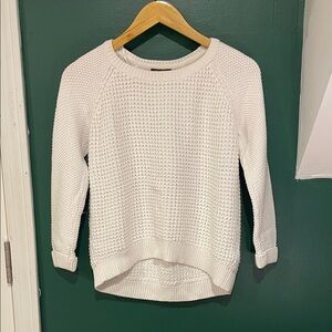 Top shop Women's White Knit Sweater